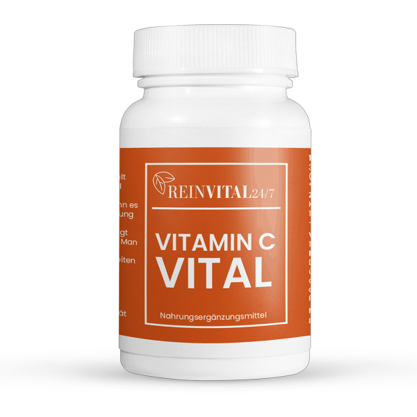 Schützen Sie sich mit Vitamin C Vital als natürliches Antioxidans gegen freie Radikale und beugen Sie damit Krebs vor...